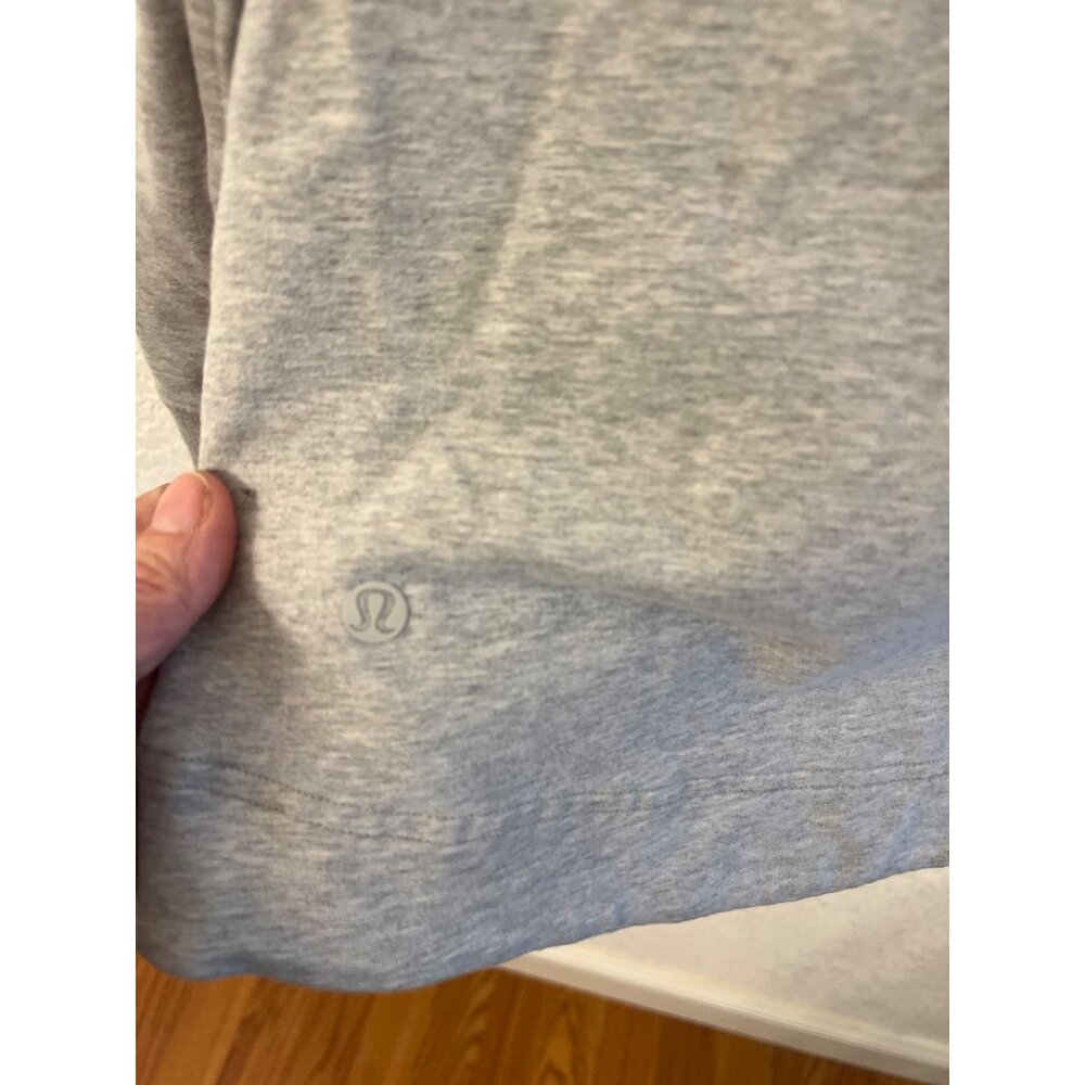 Lululemon Grey Split Pullover Drawstring Hoodie W… - image 3
